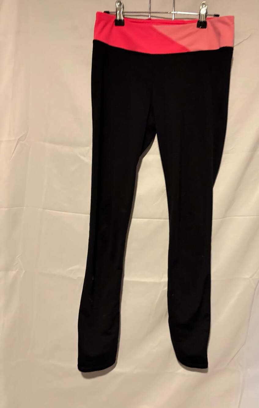GapFit Athletic Leggings Size S Black Pink